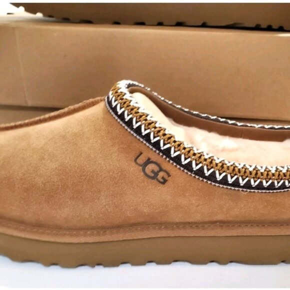 UGG Tasman Chestnut Slip-On Shoes Womens 11 NEW - Picture 3 of 4